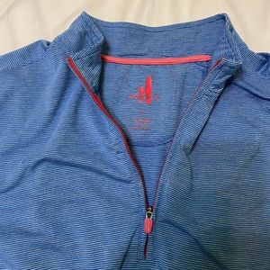 Johnine-O Vaughn Striped Performance 1/4 Zip